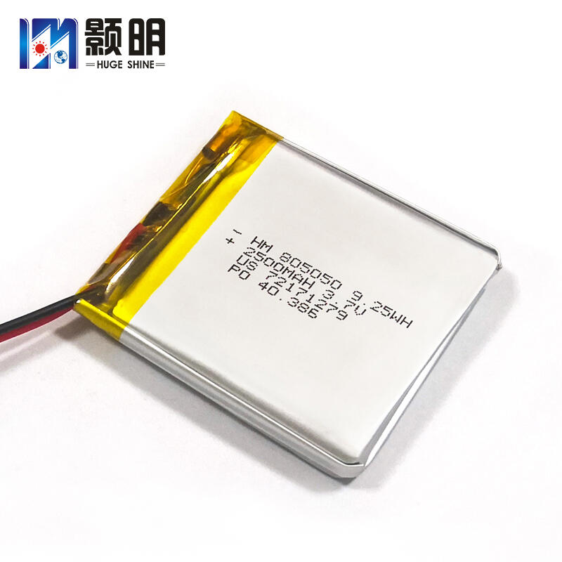 805050ۺ늳3.7V2500mAhTi݃xLED늳