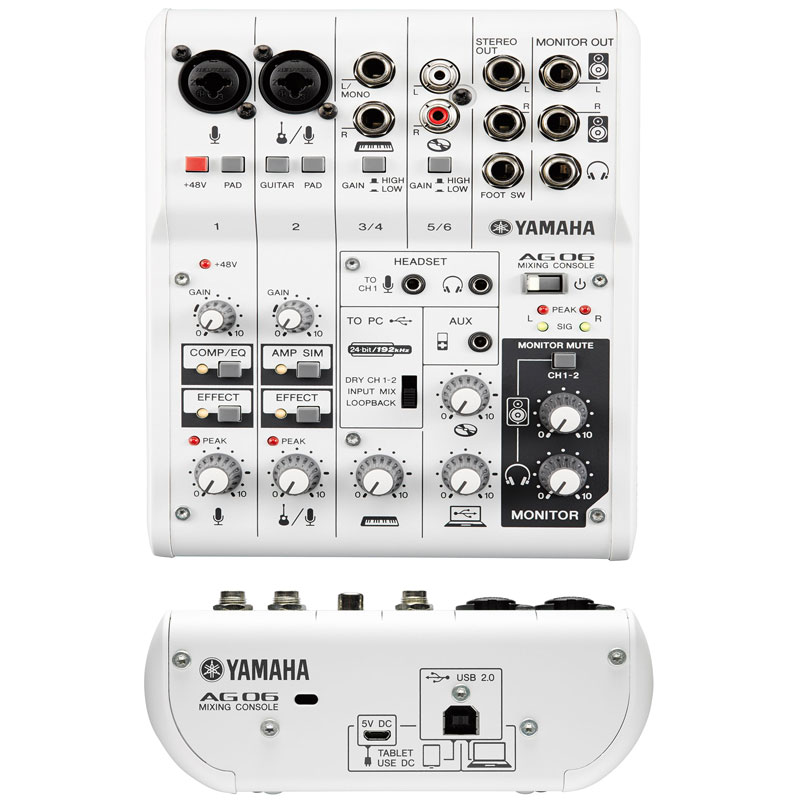 YAMAHA AG06 AG03 ֱ{_ ģM{_