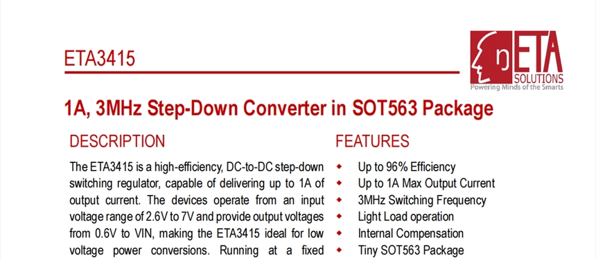 ETA3415,pdЧͨýMP1601