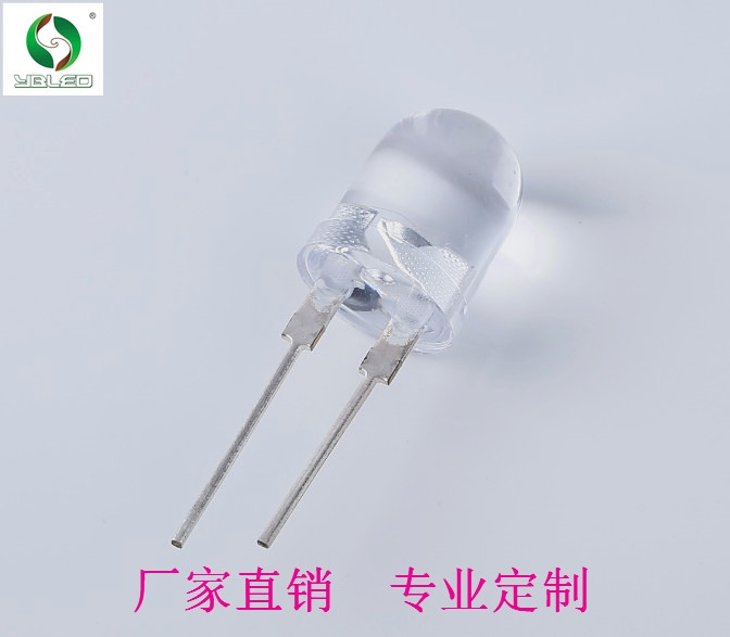 SֱN F10lO 10mmA^߅׹͸ ֱʽLED