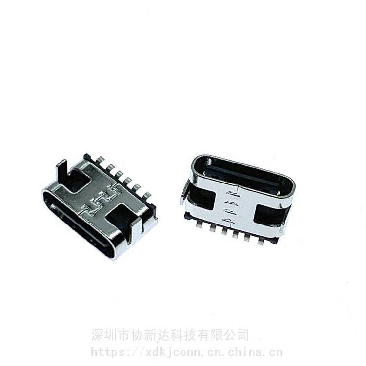 USB3.1DIP SMTĸTYPECPʽǰNĸ6PINSMTL=5.1MM